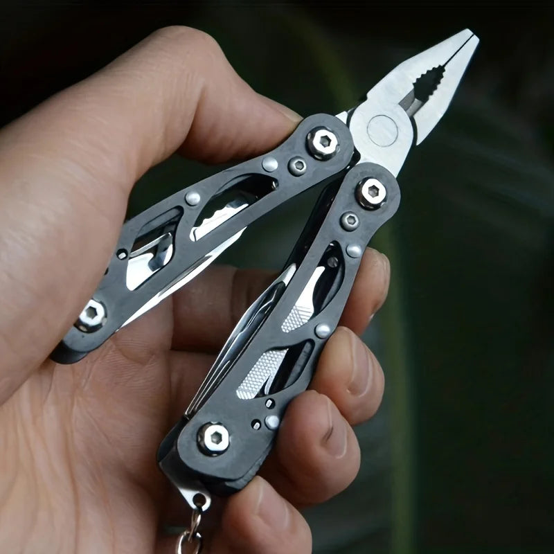 Multitool Pliers with Safety Locking, Stainless Steel Multitool Pliers Pocket Knife, Specially Bottle Opener, Screwdriver