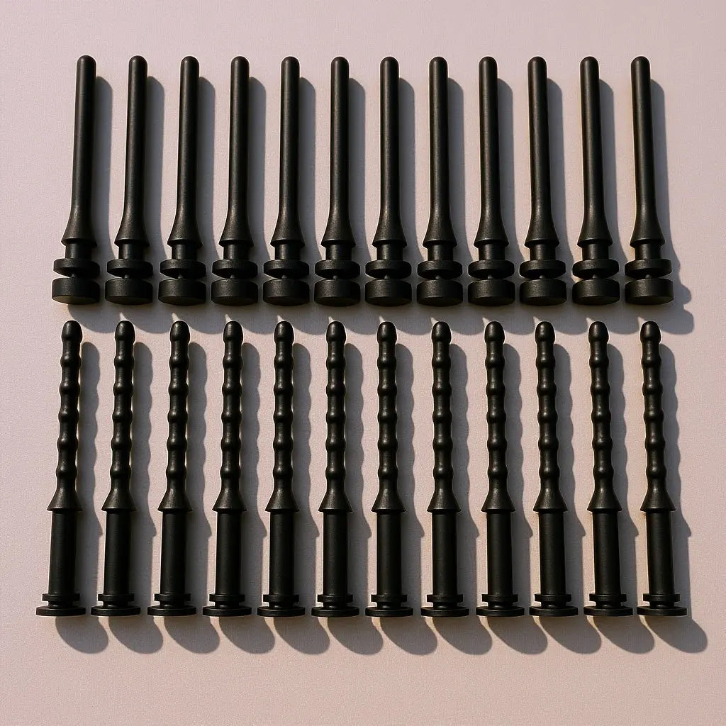 24Pcs M2.5x8 Anti-Vibration PC Fan Screws