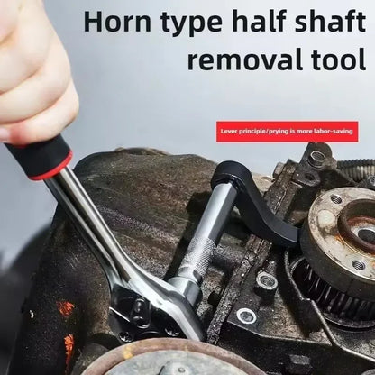 Car Angled Half Shaft Removal Tool Crowbar Adapter Head Ratchet Open-end Wrench Adaptor Axle Shaft Removal Car Repair Tools