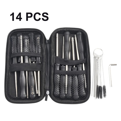 14pcs Carburetor Adjustment Tool Screwdriver Kit For 2-Cycle Engine Carburator Small Carb Tune Up Carburetor Adjuster Tool