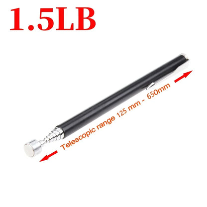 Bendable Magnetic Pickup Tool Non-Slip Handle Flexible Magnet for Picking Up Screws and Nuts Ideal for Garage and Car Repair