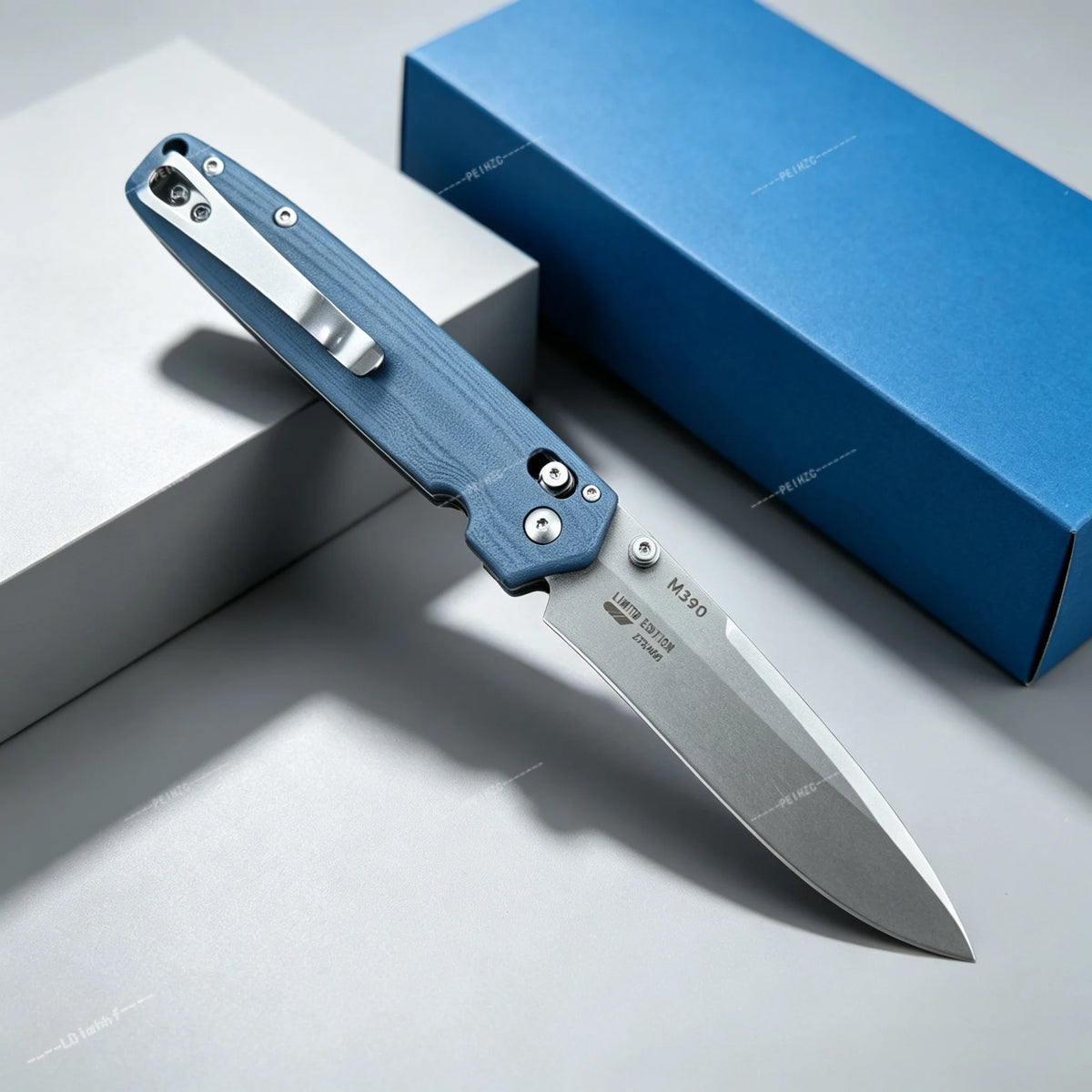 BM 485+535 Portable Multi-functional Tool - Compact EDC Pocket Knife, Featuring Ergonomic Handle, Lightweight and Durable, Suitable for Camping and Fishing.