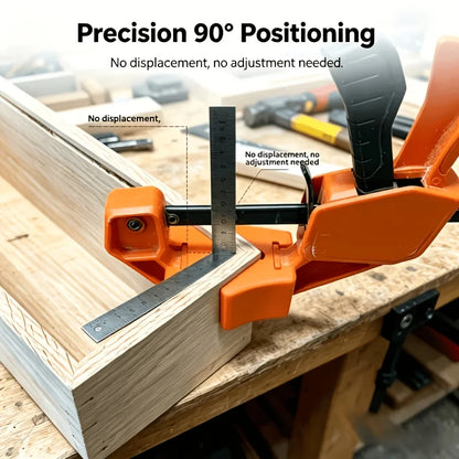 4pcs brand-new miter clamps, woodworking clamps designed to provide angled clamping for woodworking and various projects