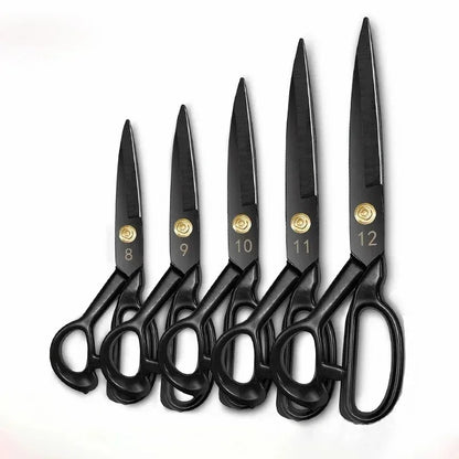 Professional Tailor Scissors for Cutting Fabric Heavy Duty Scissors for Leather Cutting Industrial Sharp Sewing Shears for Home