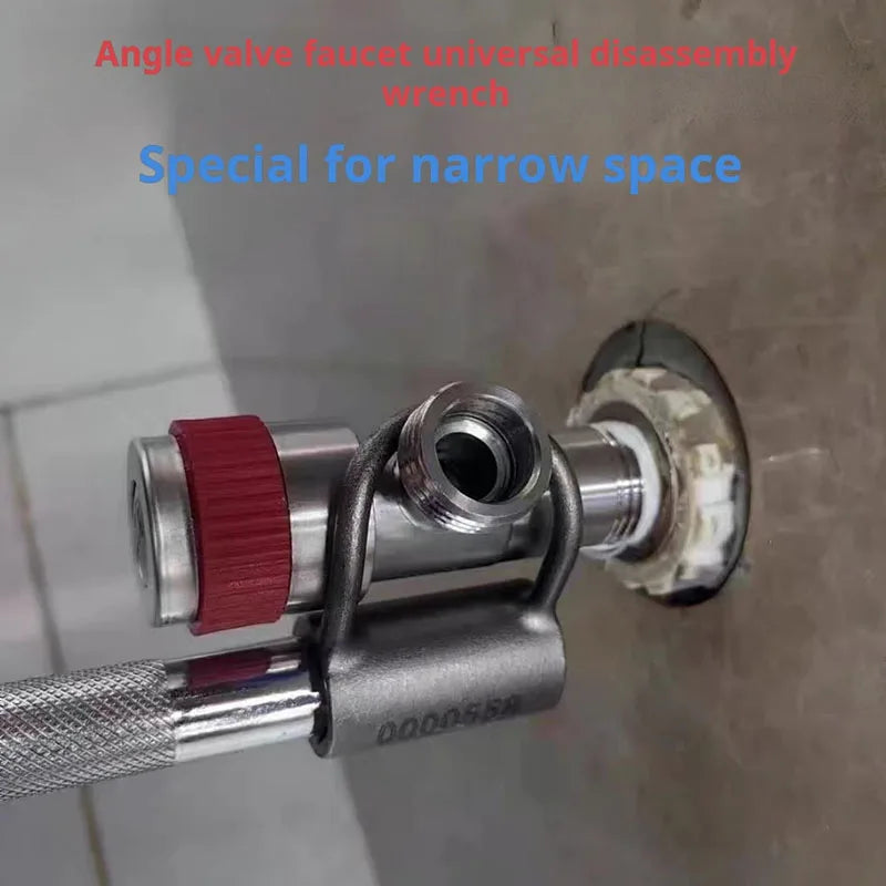 Small Space for Disassembling and Assembling Faucet and Angle Valve Bathroom Wrench Hand Tools Pipeline Repair Tools