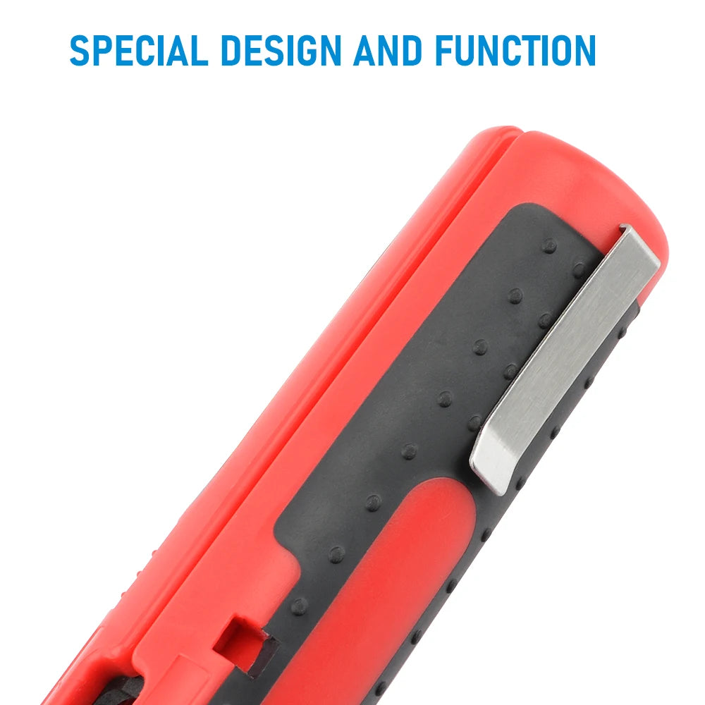 TINSOL Cable Wire Stripper Cutter Pliers Multifunctional Portable Antiskid Handle Hand Tool Hardware Tool Strip Pen Clip for Use