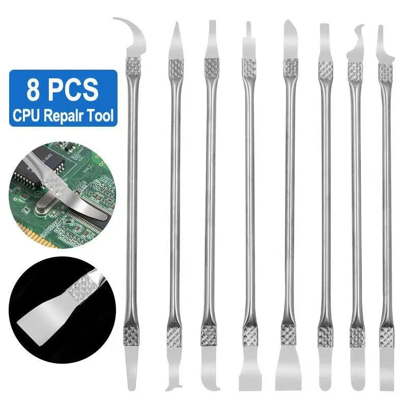 Dismantling CPU IC Prying Small Knife hin Ultra-Thin Blade Pry Shovel For iPhone Mobile Phone Motherboard Repair Tools 8Pcs/Set