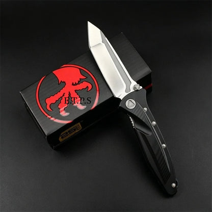 DOC Black G10 Handle Bearing Folding EDC Multi Purpose Tools Outdoor Camping Fishing Cutting Multi Tools