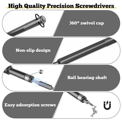 49 in 1 Precision Screwdriver Set Mini Precision Hand Tools for Computer, iPhone, iPad, Laptop, PS4, PS5, Xbox, Mobile Phone,