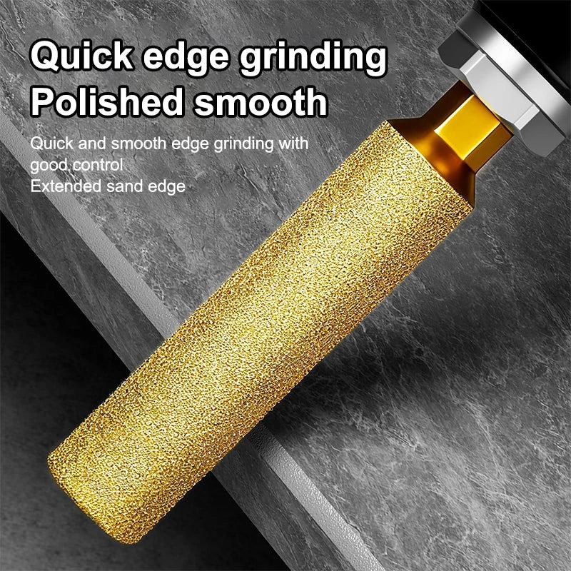 New·1/2/3/4Pcs Diamond Core Bits Dry Drilling Thread Hexagonal Shank Core For Ceramic Tile Granite Marble Grinding Heads·
