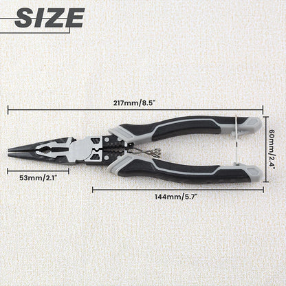 Universal multifunctional diagonal pliers needle nose pliers hardware tools universal wire pliers electrician wire pliers