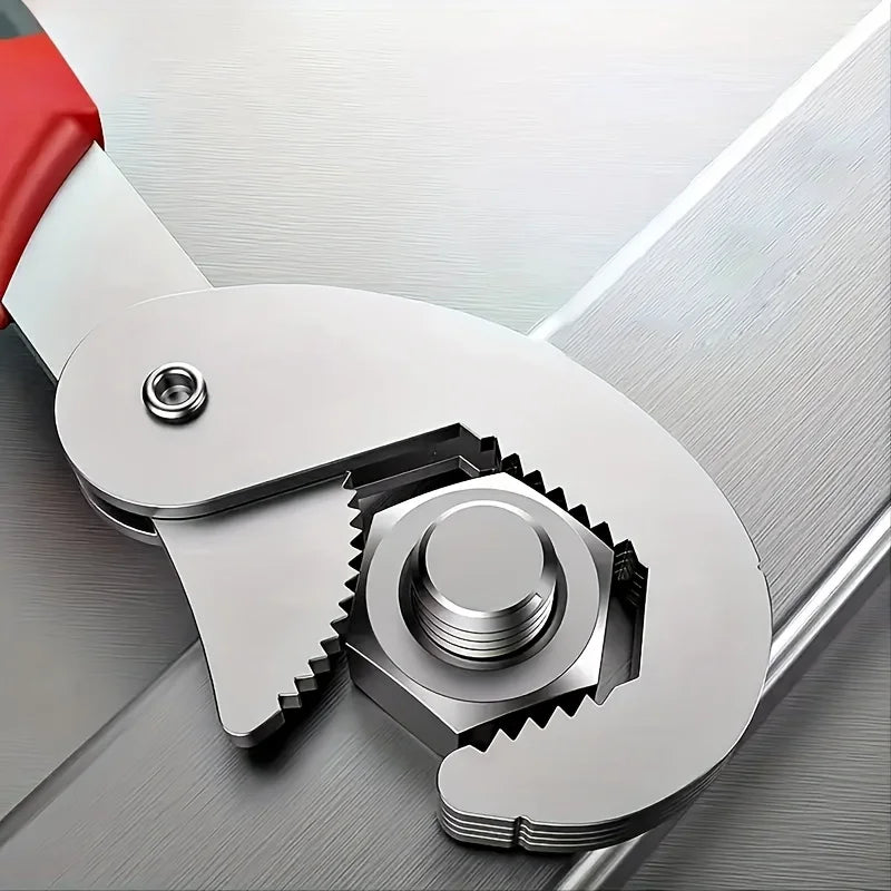 Adjustable Spanner, Universal Wrench,Quick Multi-function,New Grip 6-22mm 1 packs，Universal Opening Wrench