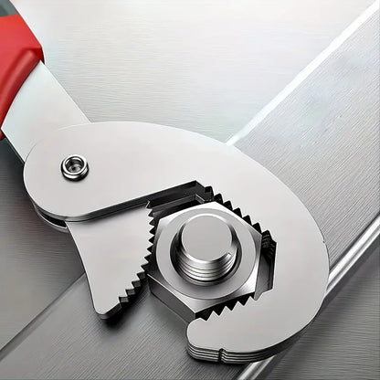 Adjustable Spanner, Universal Wrench,Quick Multi-function,New Grip 6-22mm 1 packs，Universal Opening Wrench