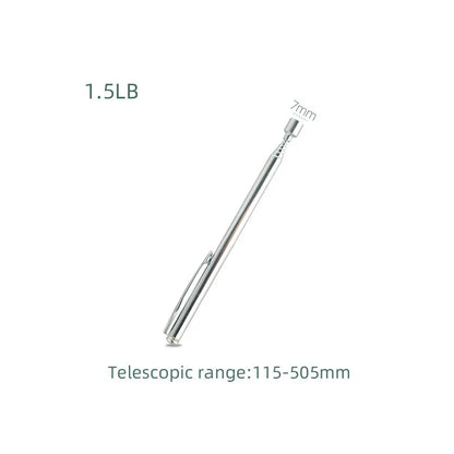 Flexible Magnetic Pickup Tool Telescopic Magnetic Pickup Tool with Pocket Clip for Picking Up Small Parts Key Screw Metal Object