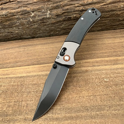 Pocket Knife BM 15080 Hunt Crooked River Folding Knife Point Blade Hunting Camping Outdoor Knives