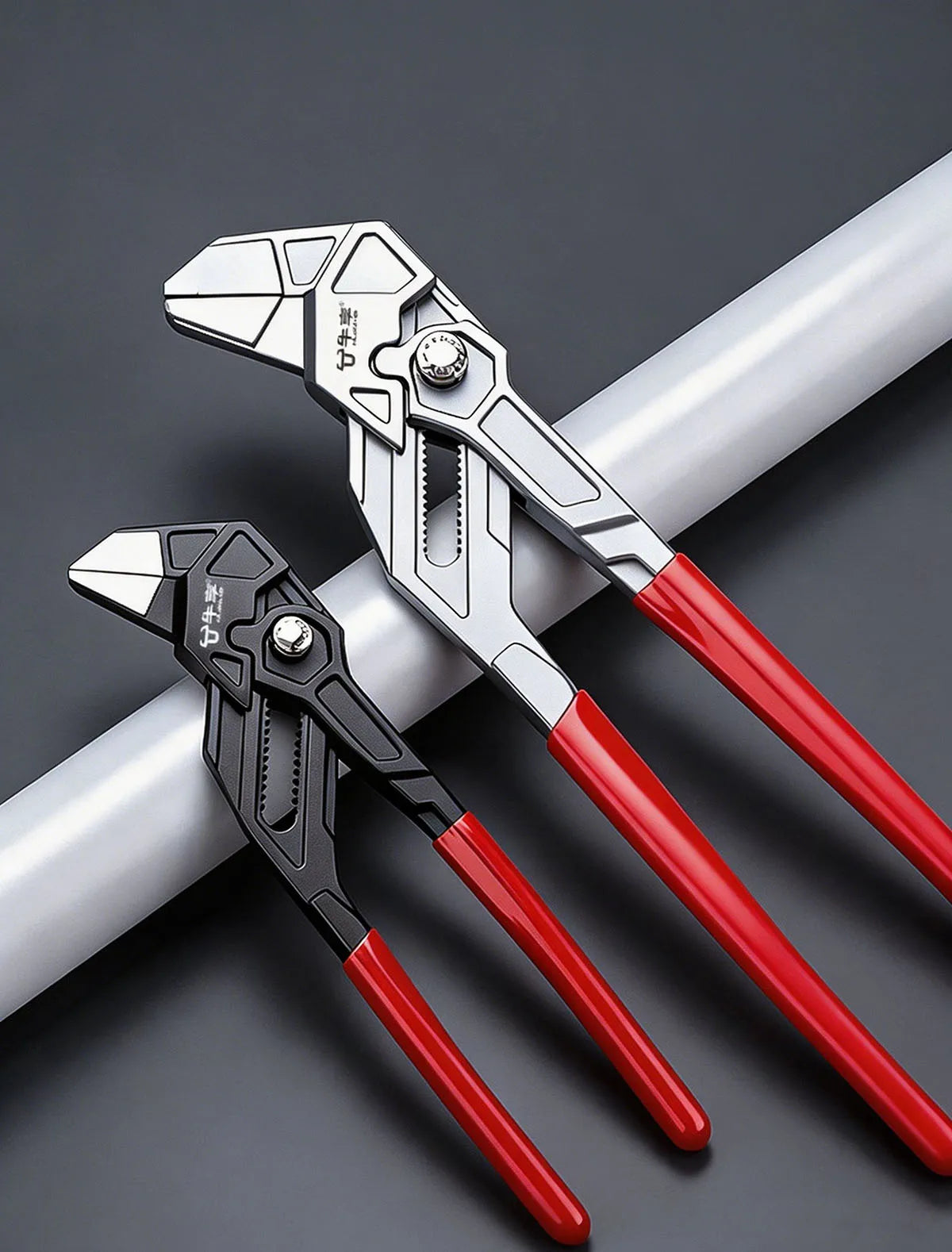 Quick Adjust Water Pump Pliers Adjustable Pipe Wrench Self Locking Plumbing Tool for Household DIY Faucet Manual Clamping