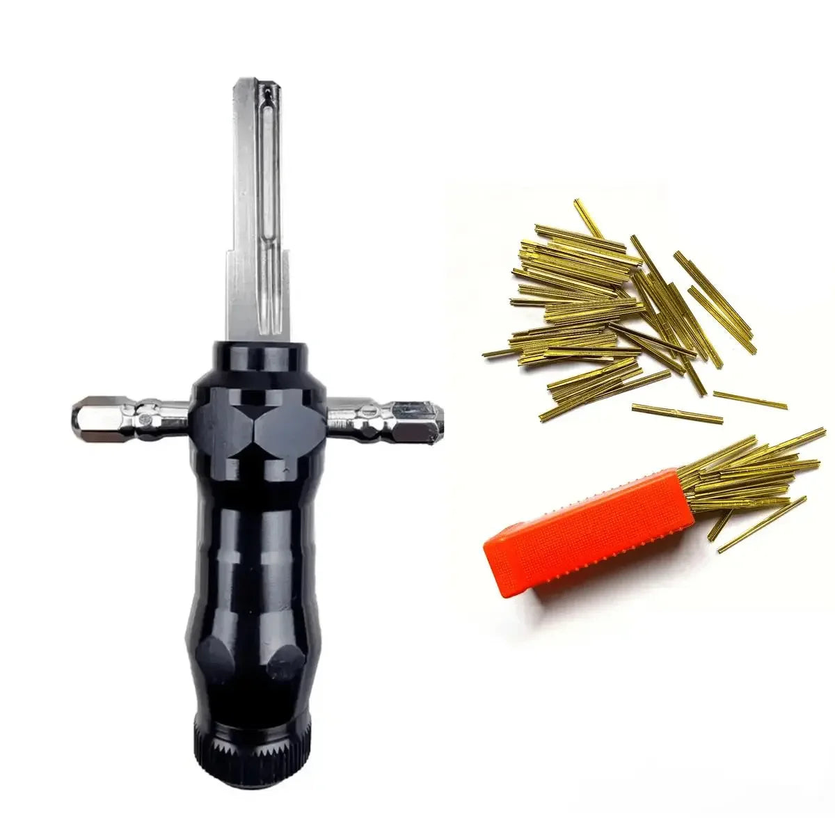 10 in 1 Dimple Lock Opener Set Stainless Steel Quick Unlock Pick Tool Professional Locksmith Hardware Repair Kit