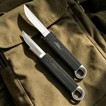 High Hardness Folding EDC Knife Lightweight Aluminum Handle All-Purpose Outdoor Tool for Camping Hunting Fishing Everyday Carry