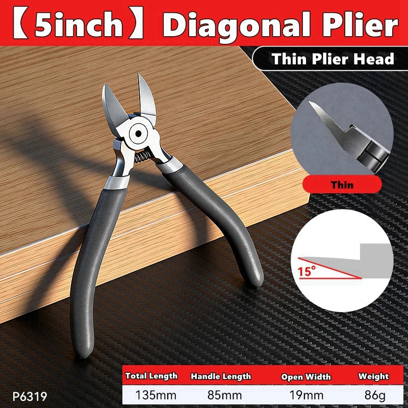 5/6/8 inch Multifunctional Diagonal Pliers Needle Nose Pliers Hardware Tools Universal Wire Cutters Side Cutter Cutting Pliers