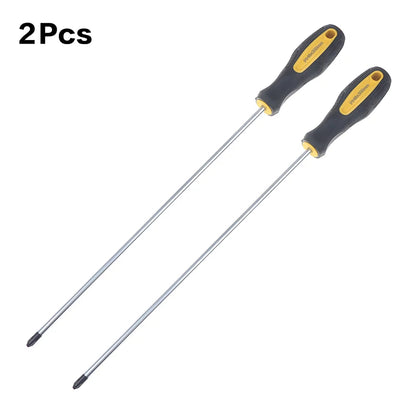 Long Handle Screwdriver Slotted Cross Head Magnetic Screwdriver Bits Anti Slip Manual Tools Screw Driver Bolt DriverHot