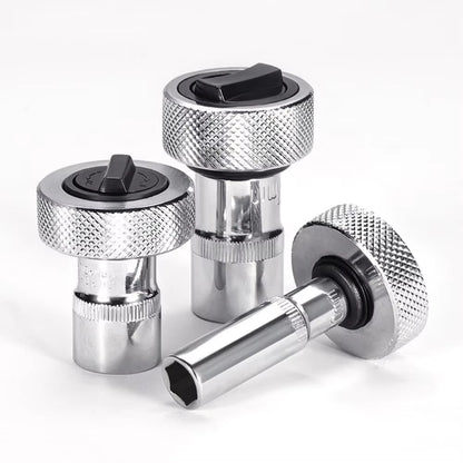 Mini Ratchet Wrench Portable 1/4' 3/8' 1/2' Drive Small Quick Release Socket Set Steel Palm Finger Reversible Two-Way Square Too