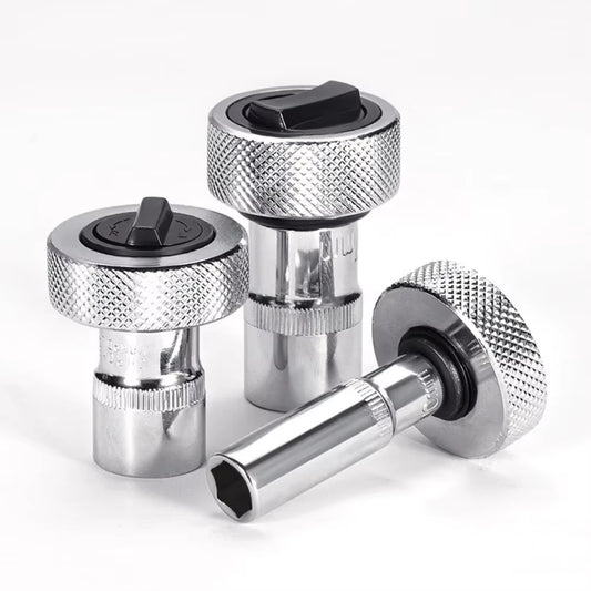 Mini Ratchet Wrench Portable 1/4' 3/8' 1/2' Drive Small Quick Release Socket Set Steel Palm Finger Reversible Two-Way Square Too