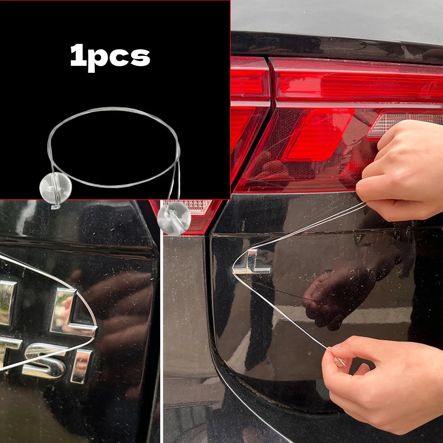 Car Emblem Removal Tool - No-Scratch Pry Kit for Safe Removal of Car Logos