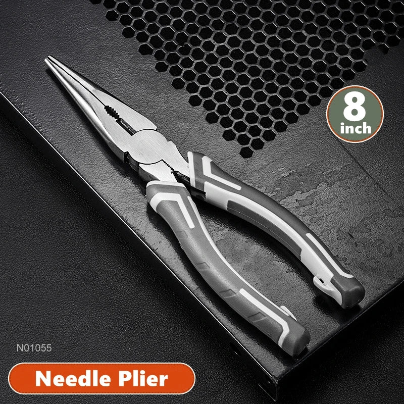 Multifunctional Universal Diagonal Pliers Hardware Wire Cutters Professional Electrician Anti Slip Durable Repair Tools