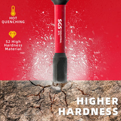 7Pcs Anti-Slip and Impact-Resistant Hex Screwdriver Bit Set, High-Quality S2 Alloy Steel, Corrosion-Resistant, H1.5-H6, High Torque Anti-Slip, with Black Base