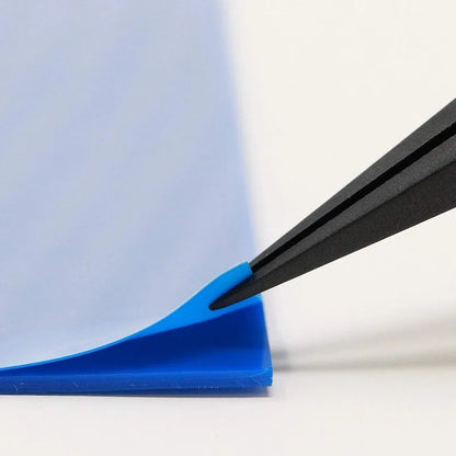 Heavy-Duty Precision Tweezers with ESD-Safe Anti-Static Tips for Electronics And Jewelry Repair Metal Construction