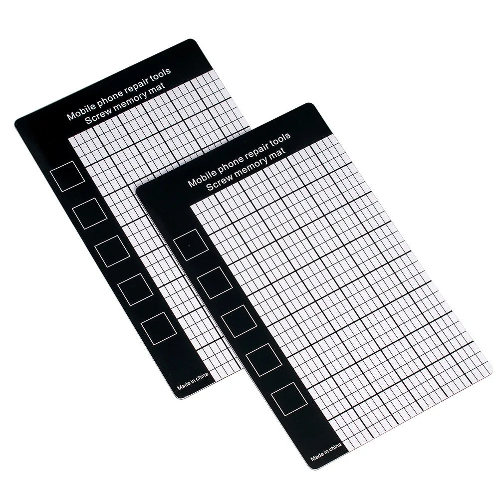 Magnetic Screw Mat Memory Chart Work Pad Working Memory Pad For Little Small Screws Holds Mobile Phone Repair Tool 145×90mm