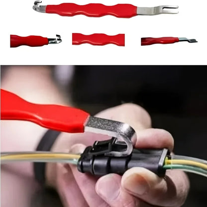 Dual Head Auto Wire Separator, Multi-function Plier for Car Connector, Wiring Clip, Tubing & Cable Removal