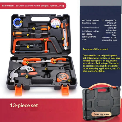 Household Hardware Tool Set Combination Manual Repair Electrician Tools Sheik Mainland Socket Set 육각렌치세트 신기한 공구 Herramientas 공구