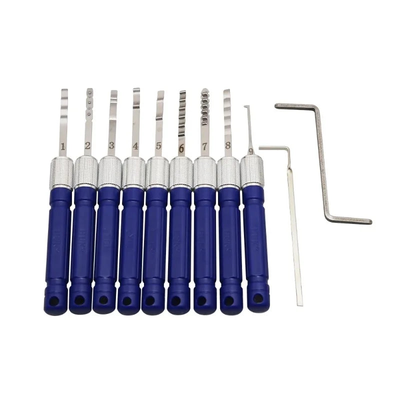 11pcs KABA/computer lock lock pick Set Repairing Tools for Locksmith Supplies Hardware Tools lockpick serralheiro locksmith