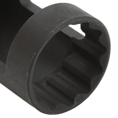 Injector Socket 1/2in Drive 27mm 12 Point Chrome Vanadium Steel  for Cars  Injection Remover Tool