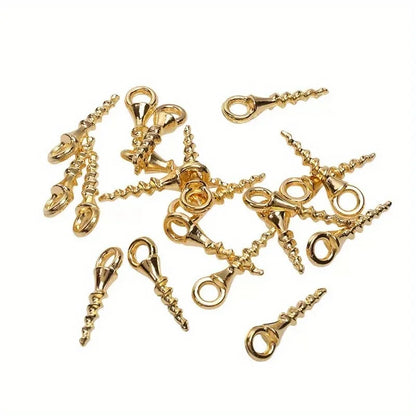 100 Mini DIY Metal Screws, Suitable for Walls, Wood, Pendant Tools, Accessories, Home Furnishings