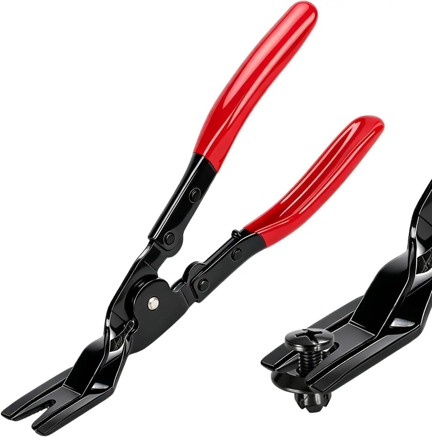 Heavy-Duty Fastener Removal Pliers - Heavy Duty Clip Removal Tool for Automotive Door Panel, Bumper & Hood Push Pin Rivets