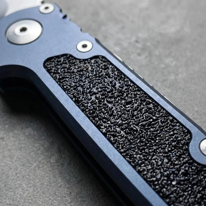 Gen III EDC Folding Pocket Knife D2 High Hardness Blade Sturdy Aluminium Handle with Pocket Clip One Hand Operation, Outdoor Fishing Camping Gear for Carry Daily