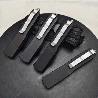4 Styles Ut-85 Outdoor Portable Folding Knife with Pocket Clip Camping Fishing Tools Multi-functional Cutting Knives