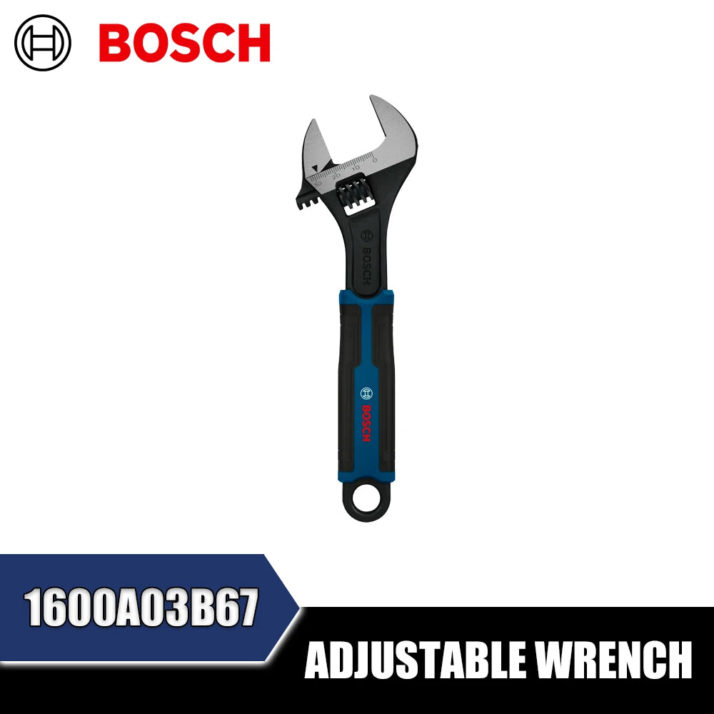 BOSCH 1600A03B65 1600A03B66 1600A03B67 1600A03B68 Adjustable Wrench Hand Tools 6/8/10/12in