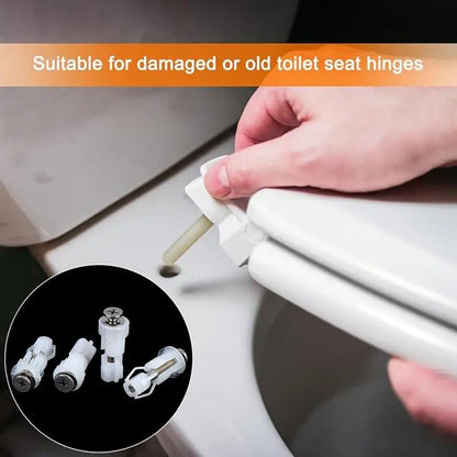 4Pcs Toilet Lid Fixing Screw Replacement Fitting Kit With Nut Cover For WC Pan Bathroom Hardware Toilet Cover Screws Accessories