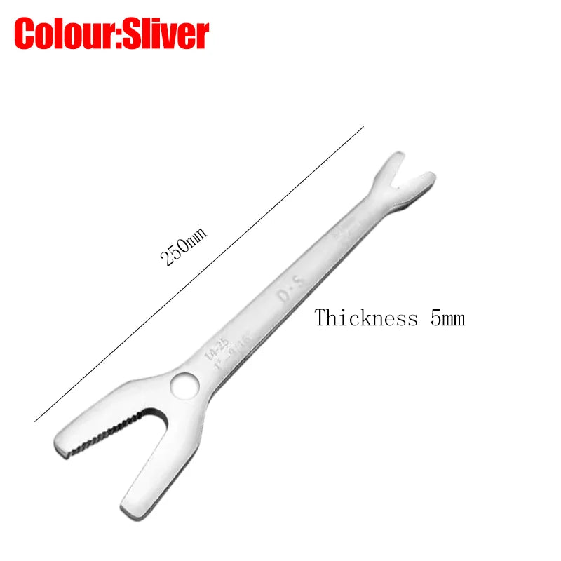 Portable Automotive Repair Spanner 6-25mm Universal Self-tightening Wrench Open-end Adjustable Spanner Hardware Parts Hand Tools