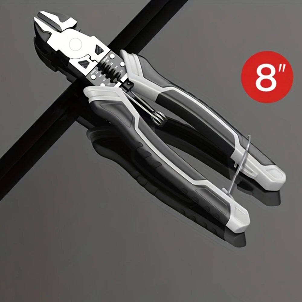 8/9in Universal multifunctional diagonal pliers needle nose pliers hardware tools universal wire pliers electrician wire pliers