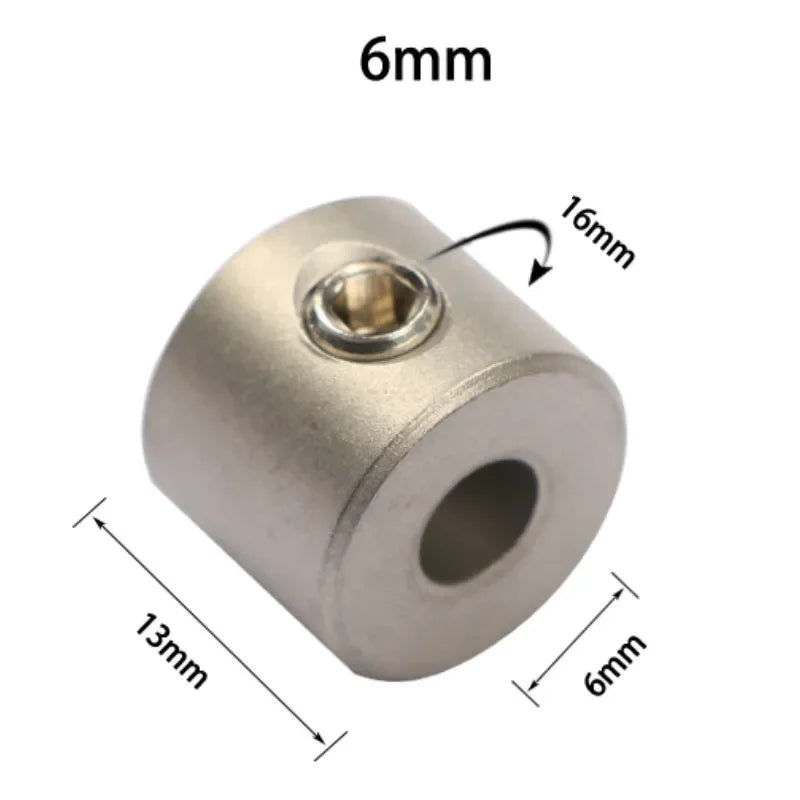 4-10mm Doweling Jig Drilling Bushing Dowel Stop Collars Ring Woodworking Drill Bits Limit Rings Stainless Steel Tool Accessories