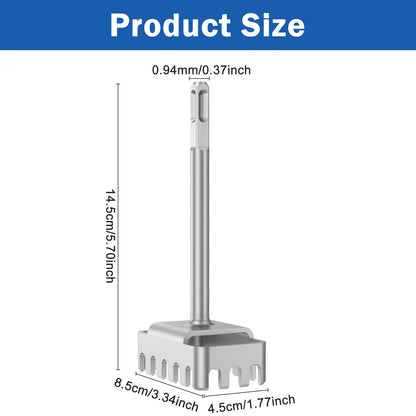 SDS plus Square Hole Opener Rotary Hammer Fast Wall Puncher for Electrical Box Installation Slotting Socket Tool