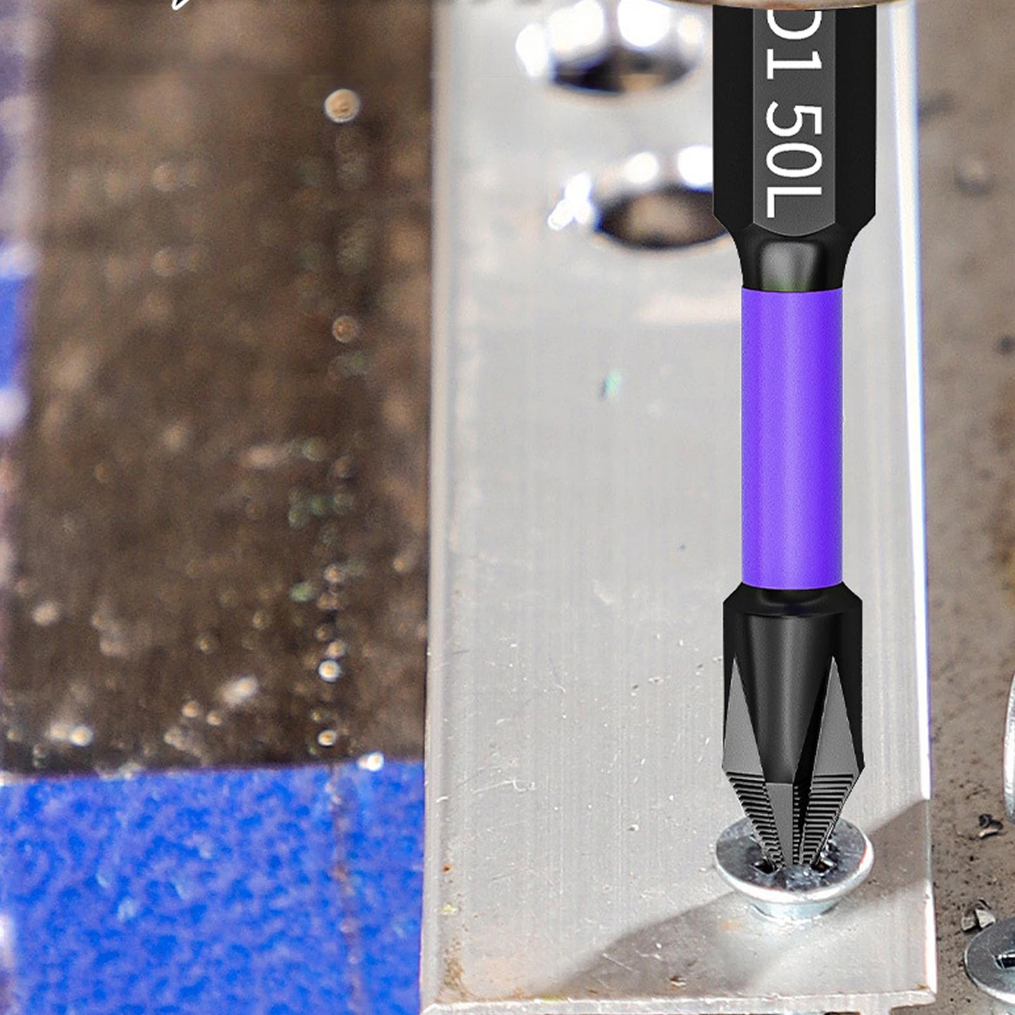 Anti-Slip and Shock-Proof Bits Screwdriver Bits,High Hardness Strong Magnetic 25/50/65/70/90/150mm PH2 Screwdriver Set