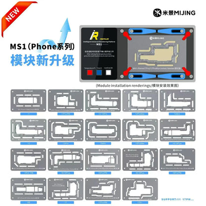 MIJING MS1 Motherboard Preheating Station PCB Heating Platform for Phone Chip Removal Desoldering BGA Repair Tool