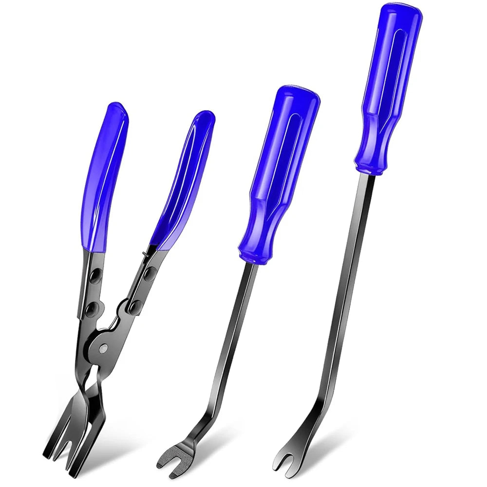 5/6PCS Auto Trim Removal Tool Kit No-Scratch Pry Tool Kit for Car Door Clip Panel &Audio Dashboard Dismantle Repairing Tool Kits