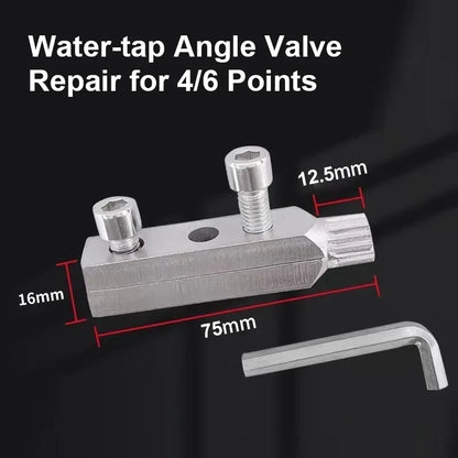 Universal Extractor for Water Pipe Breakage Multi Specification Wire Extractor Water-tap Screw Remover Angle Valve Repair Tools