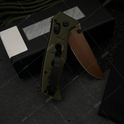 EDC Mini Adamas 273 Knife with Pocket Clip Kitchen Fruit Cutting Tools Lightweight Portable Camping Fishing Outdoor Folding Knives